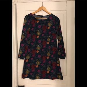 American Apparel Gia Crepe Floral Dress